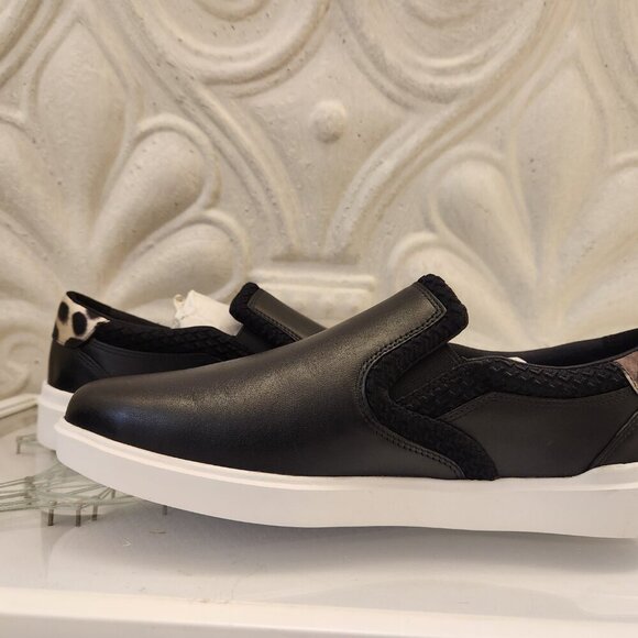 Cole Haan Black Leather "Grand CC Mod" Slip on Sneakers. NIB. Size 8 - Picture 6 of 10